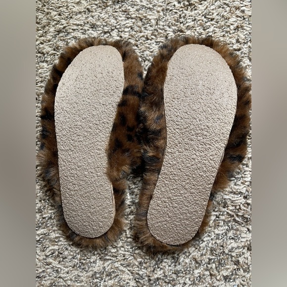 Madewell Cheetah Faux Fur Slippers - Picture 2 of 2
